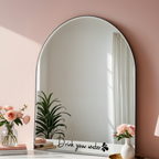 Drink Your Water Mirror Decal | Daily Reminder Sticker | Positive Affirmations | Self Care