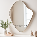 Don't Forget Your Meds Mirror Decal | Daily Reminder Sticker | Positive Affirmations | Self Care
