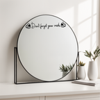Don't Forget Your Meds Mirror Decal | Daily Reminder Sticker | Positive Affirmations | Self Care